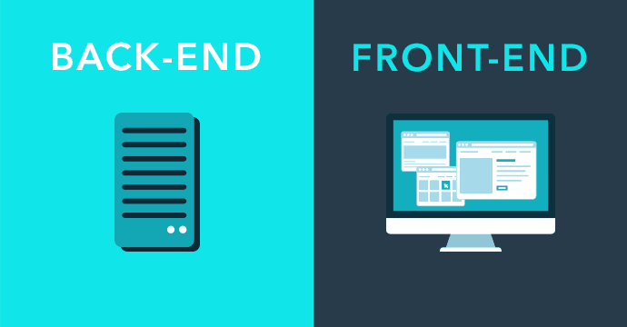 diferencias entre back-end y front-end
