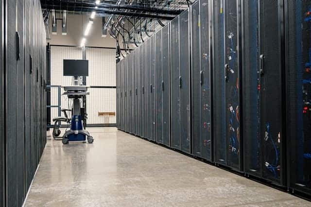 servidores en un data center
